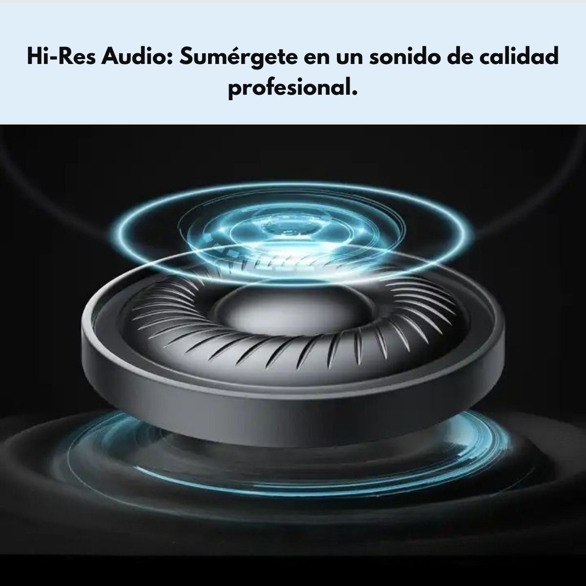 SOUNDPEATS - Audífonos Bluetooth123Hrs ANC Hi-Res IPX-4 SOUNDPEATS Space Blanco