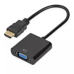 GENERICO - Adaptador Conversor Convertidor Hdmi Macho A Vga Hembra