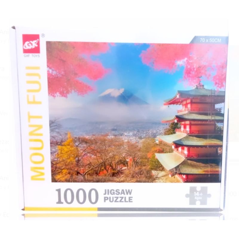 GENERICO - Rompecabezas Monte Fuji 1000 Piezas - 70x50 cm