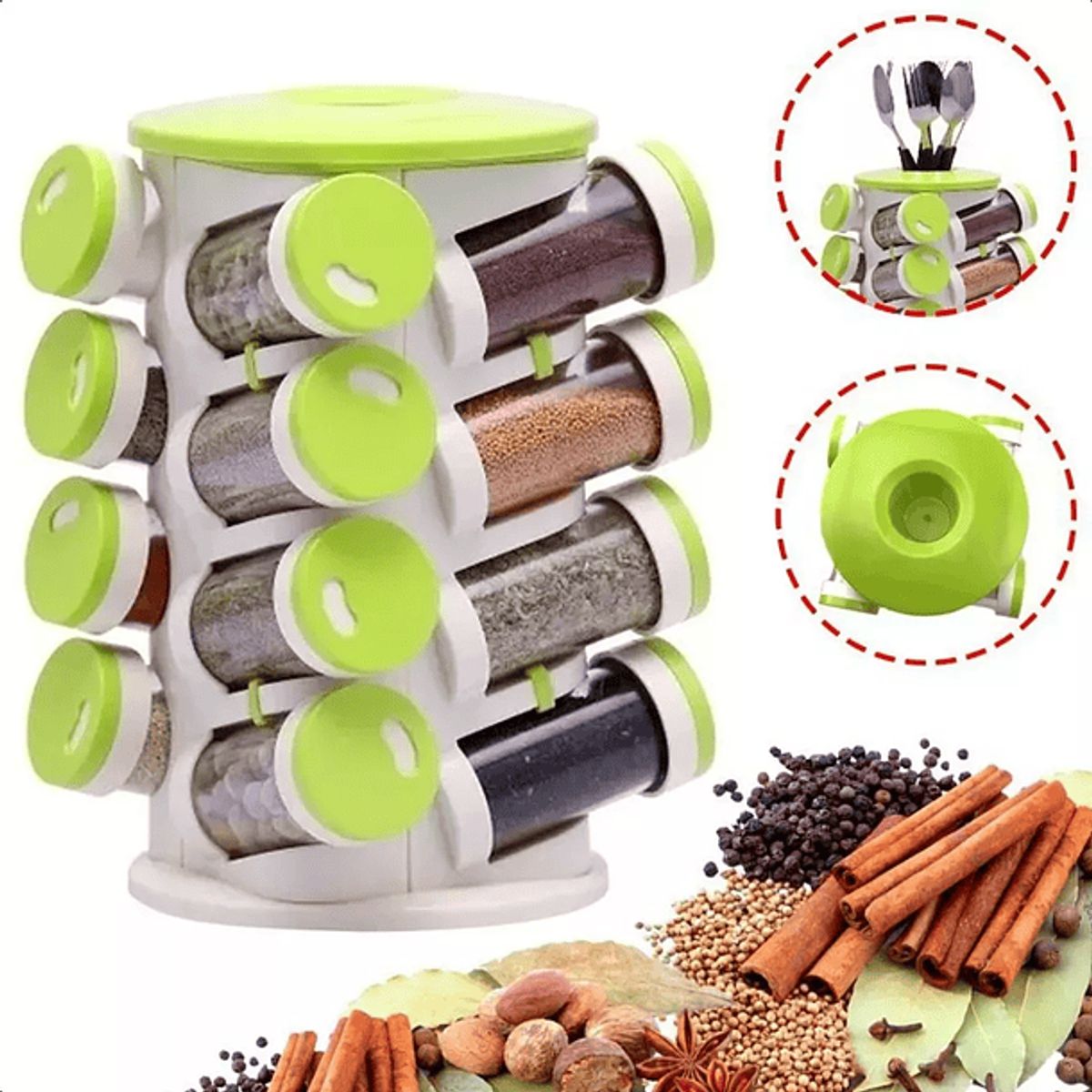 UNIVERSAL - Rack Especiero 16 en 1