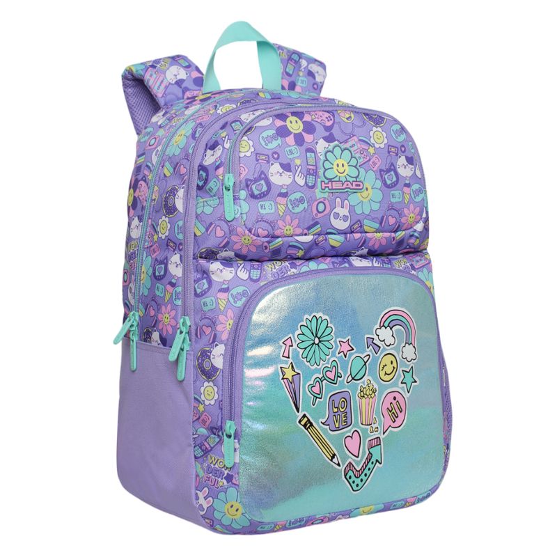HEAD - Mochila Infantil Niña Fantasy Emoticones Lila Head