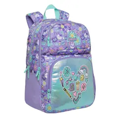 HEAD - Mochila Infantil Niña Fantasy Emoticones Lila