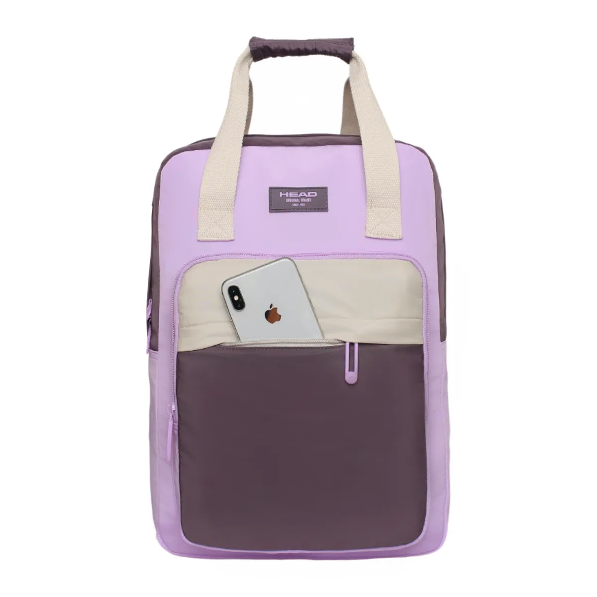 HEAD - Mochila Urbana Mujer Element Color Block Lila Head