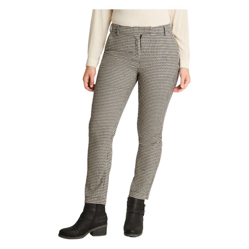CURVI - Pantalón Slim Print