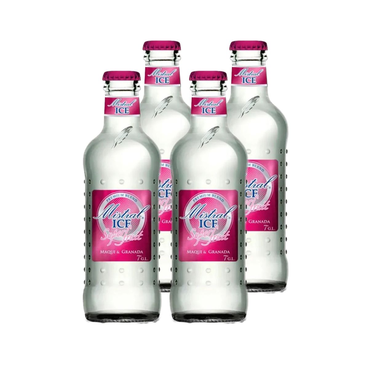 MISTRAL - 4x Cóctel Mistral Ice Super Fruit Maqui Granada 275cc