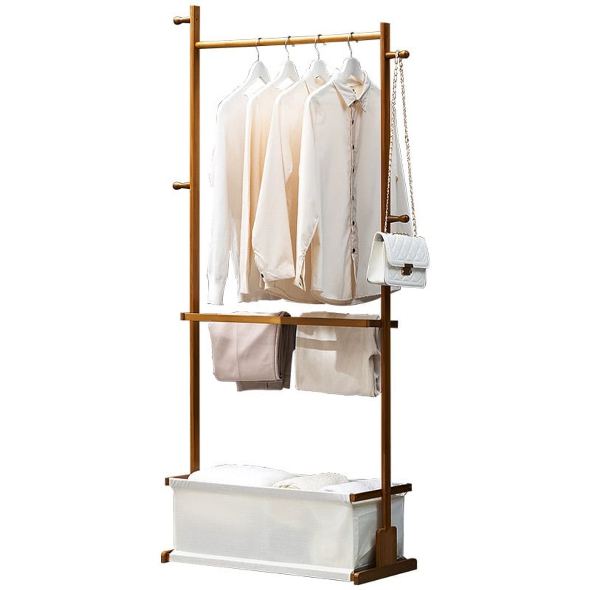 IDEEHOUSE - Perchero Colgador De Pie Organizador