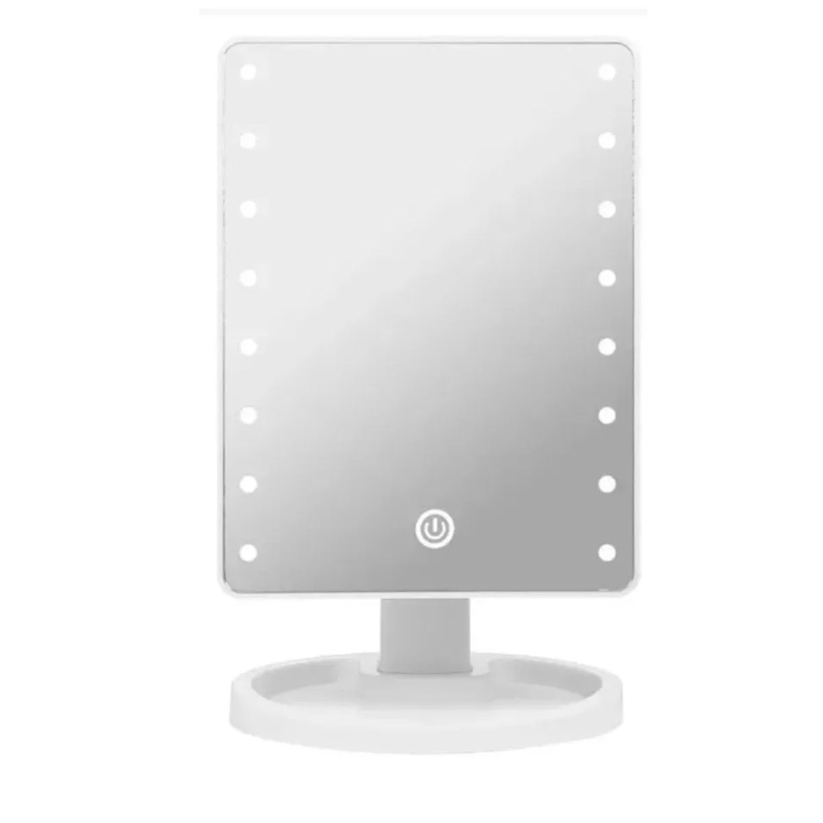 GENERICO - Espejo De Maquillaje Con Luz Led Rectangular