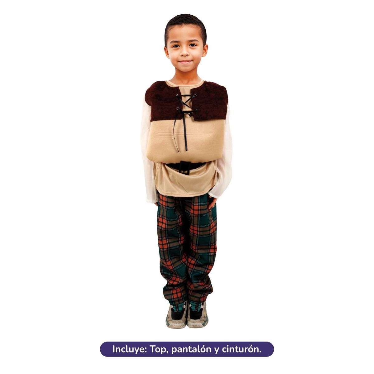 GENERICO - TRAJE CAMPESINO 3-4 3 MESES DE GARANTIA