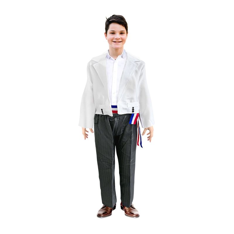 GENERICO - TRAJE HUASO ELEGANTE T2 BLANCO X1UNI
