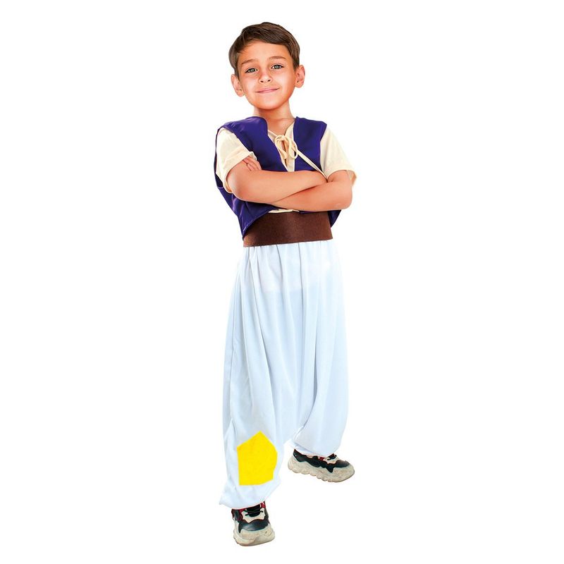 GENERICO - TRAJE INFANTIL ALADIN 3-4