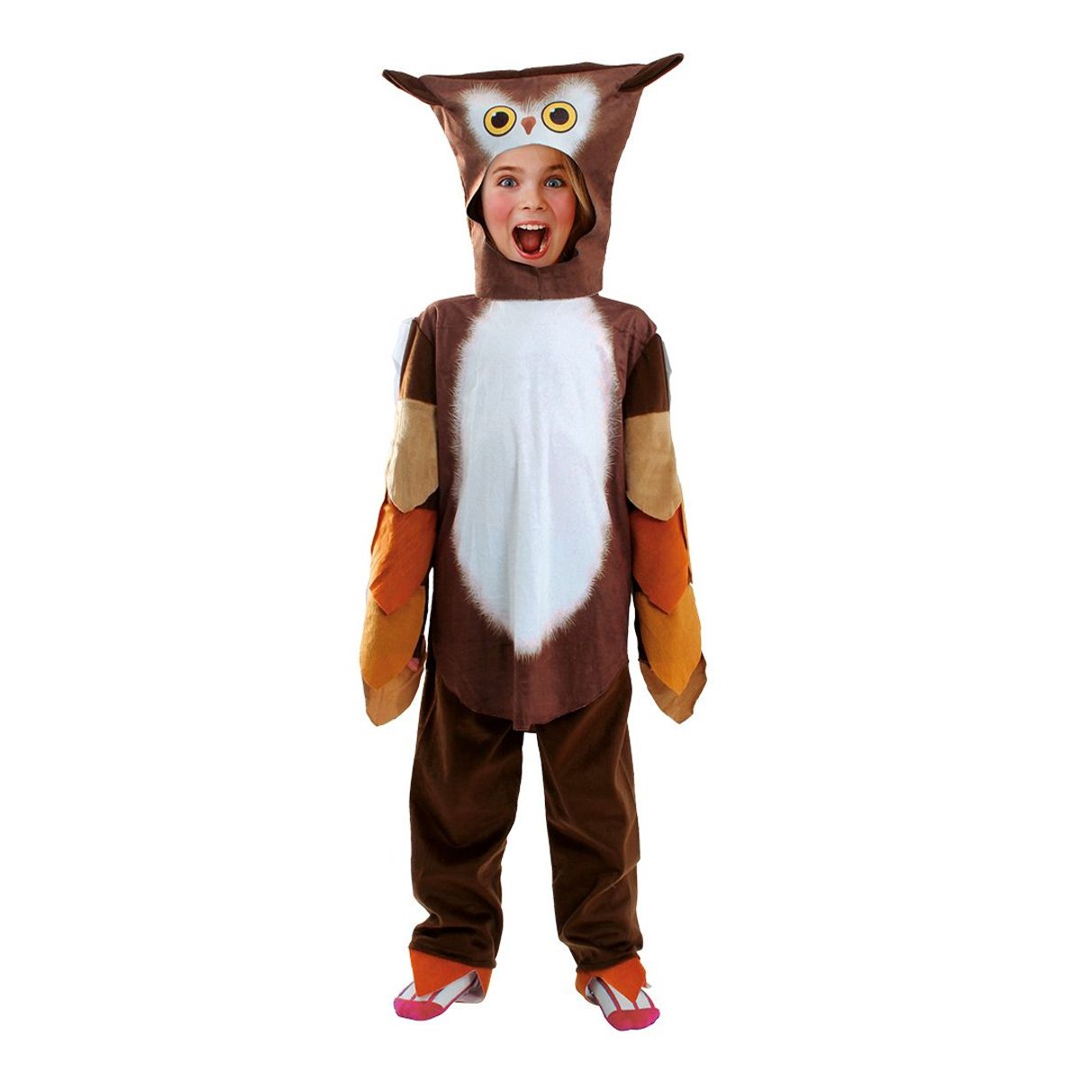 GENERICO - TRAJE INFANTIL BUHO 5-6