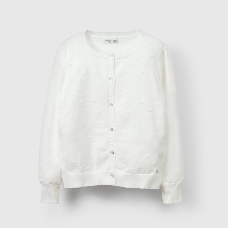 COLLOKY - Chaleco Niña Blanco 55867 Colloky.