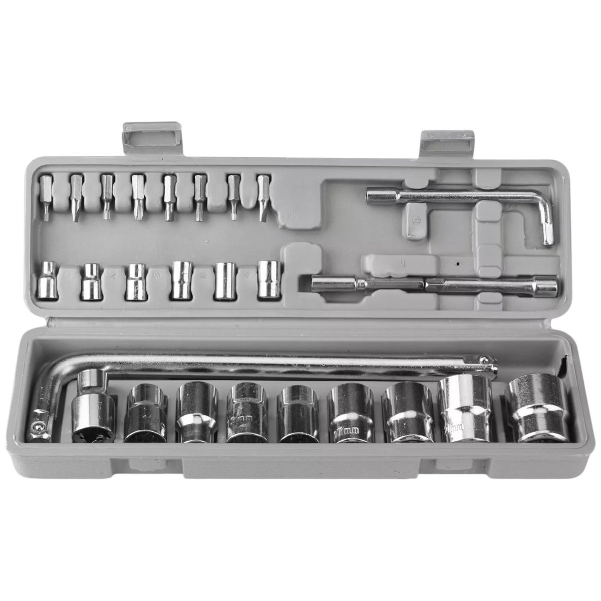 OEM - Juego Caja Dados 27 pcs Hexagonales Métricos