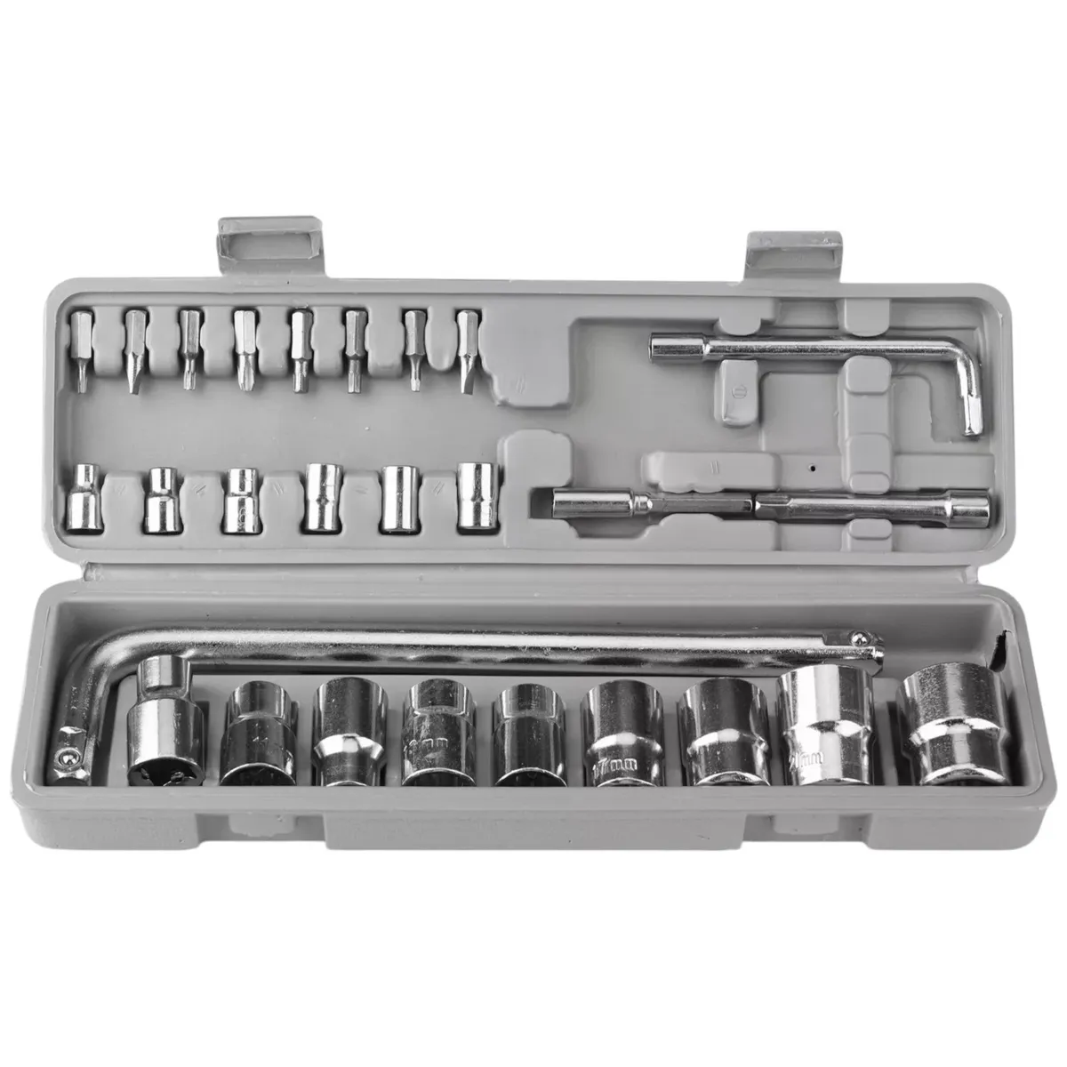 OEM - Juego Caja Dados 27 pcs Hexagonales Métricos