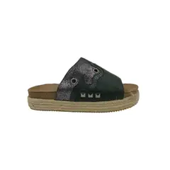 PAND G - Sandalia Negra Plataforma