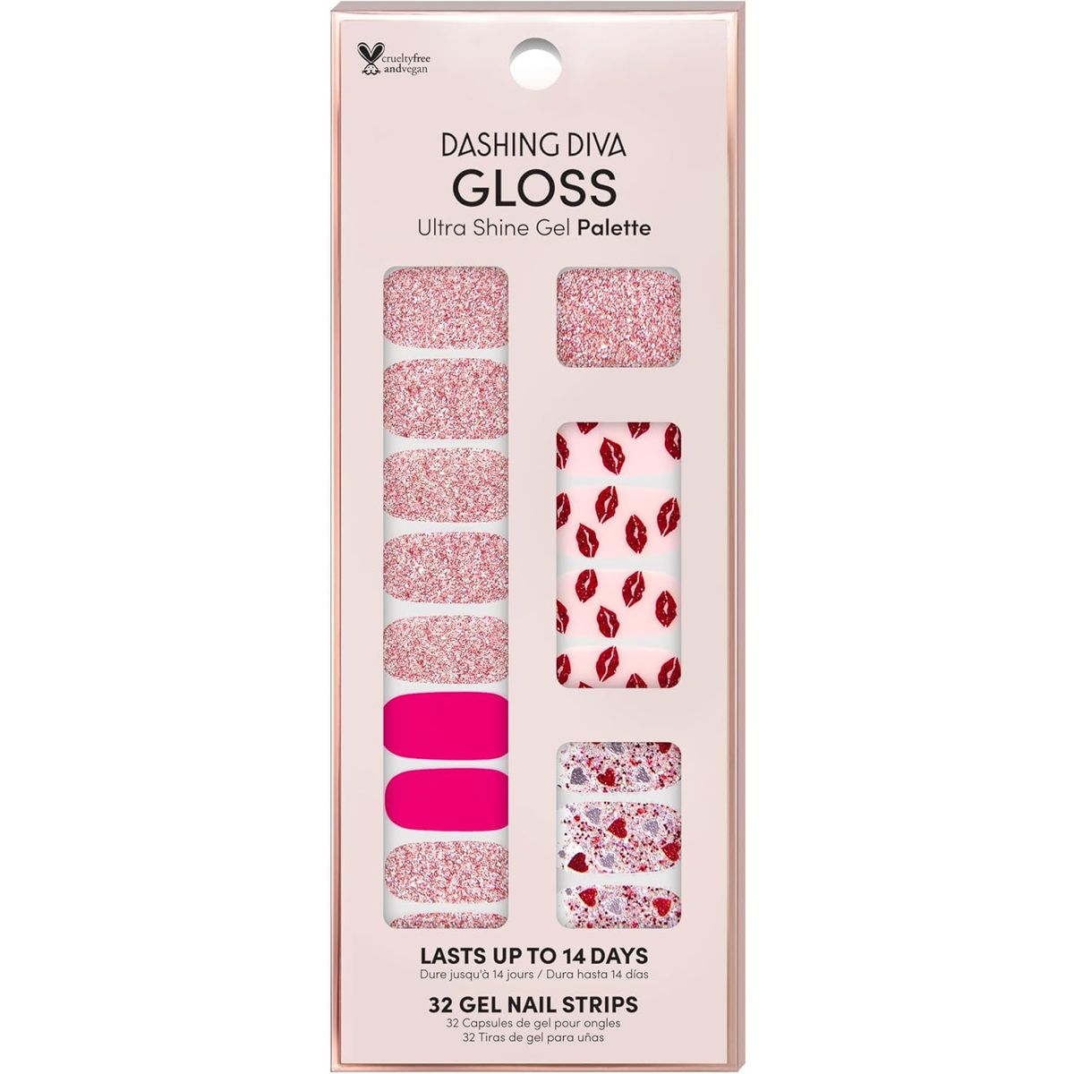 GENERICO - Uñas Adhesivas Gloss Ultra Shine Gel Kiss