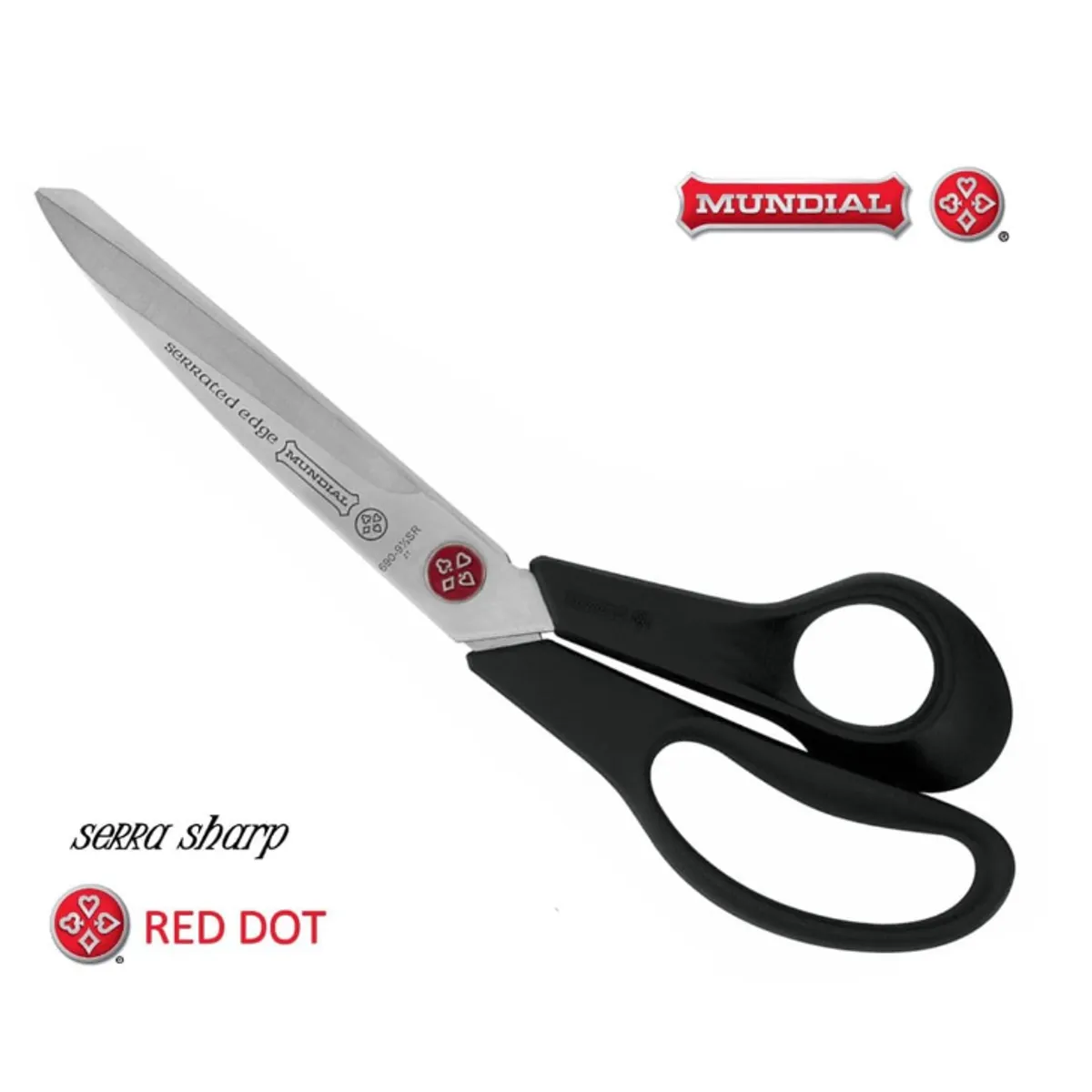 MUNDIAL - Tijera Costura Mundial 690 9 1/2 Microdentada sr Sastre