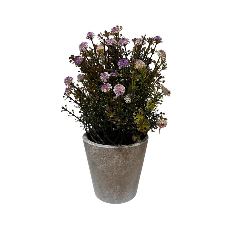 GENERICO - Macetero Planta Artificial Flores Maceta Decorativa Centro