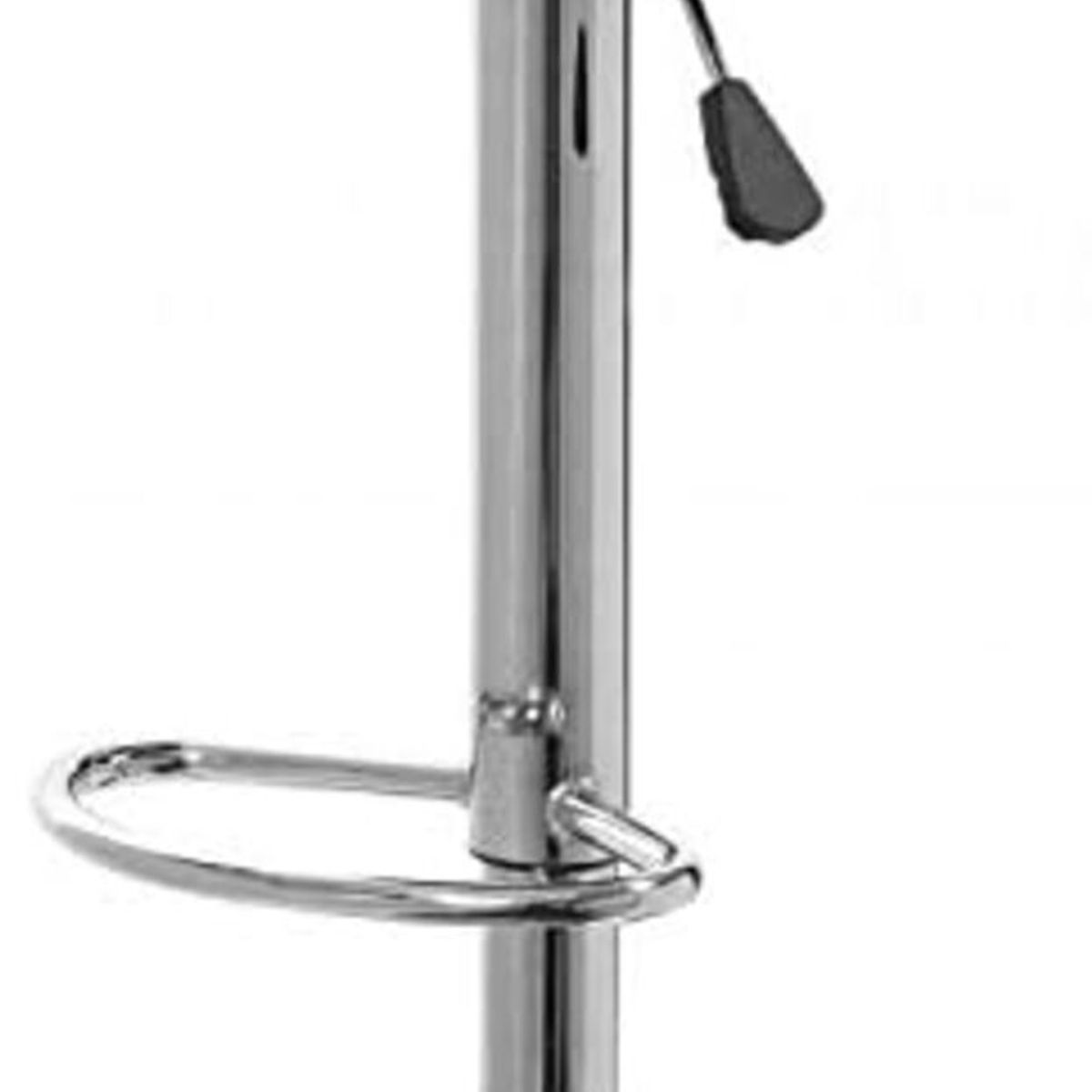 MOBOI - Taburete Piso Bar Altura Regulable Negro