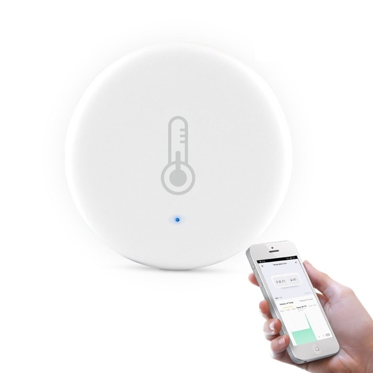 GENERICO - SENSOR DE TEMPERATURA Y HUMEDAD ZIGBEE