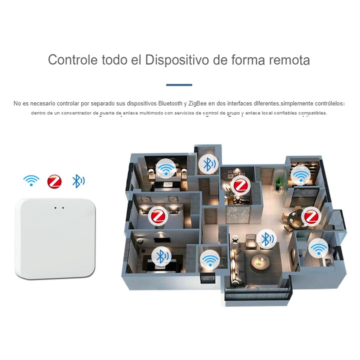 GENERICO - PUERTA DE ENLACE ZIGBEE Y SMARTLIFE