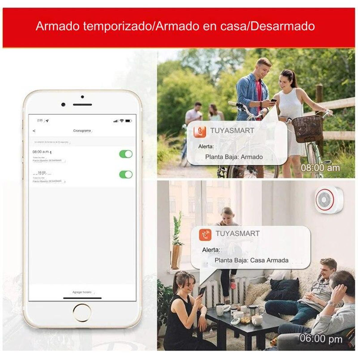 GENERICO - Sistema de seguridad inteligente WI-FI
