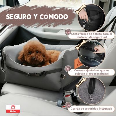 Imagen 2 del producto Cama Mascota Portatil Tipo Asiento De Auto Para Perros Gatos