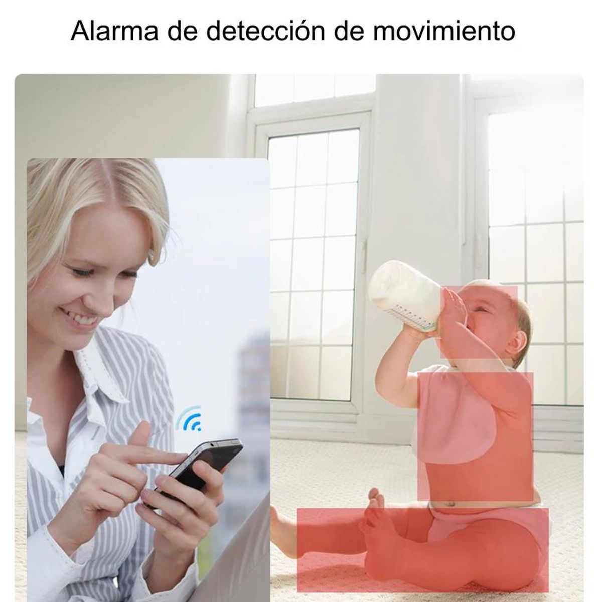 GENERICO - Reloj  Cámara Tuya Smartlife con Wifi