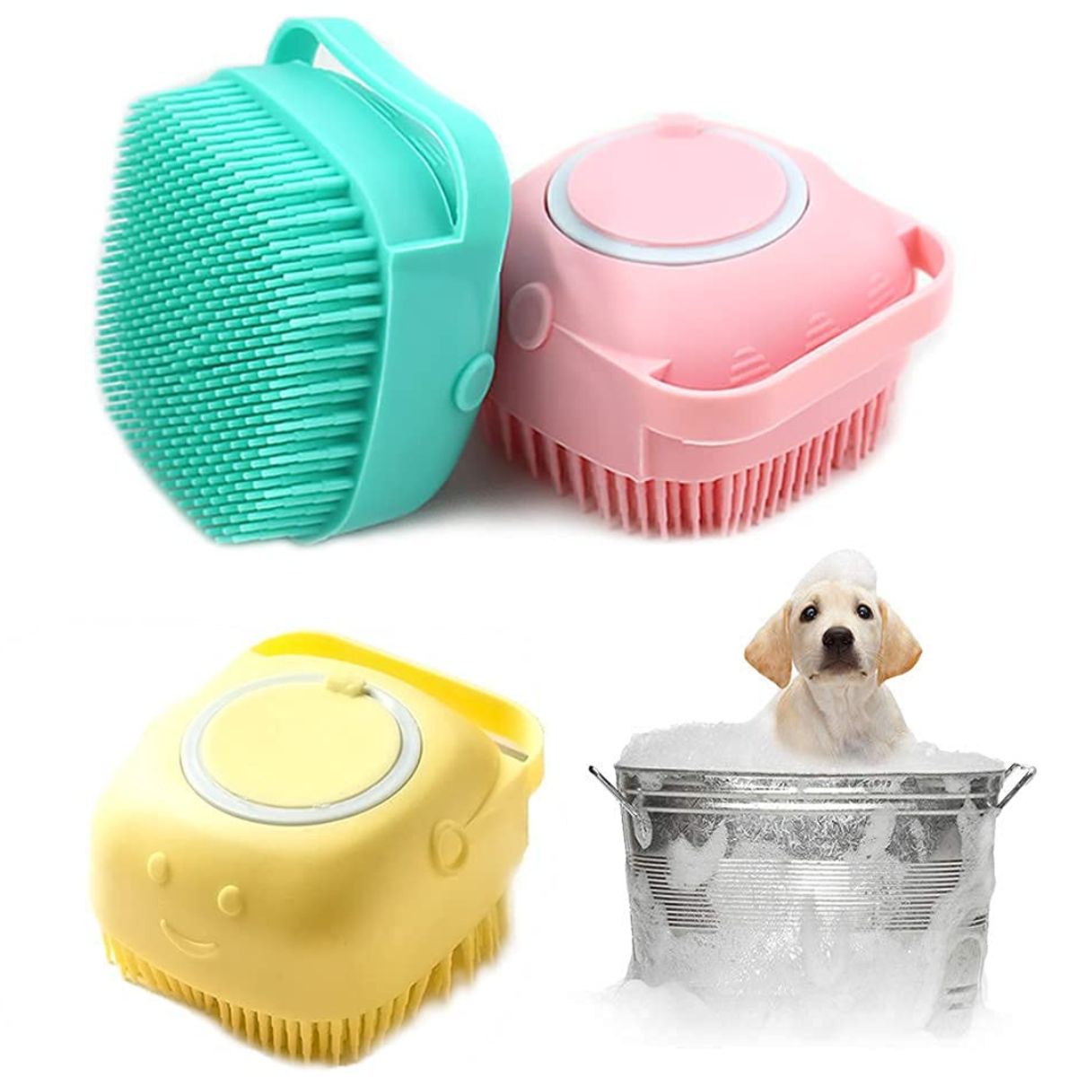 GENERICO - Cepillo Jabonero de Masaje Capilar