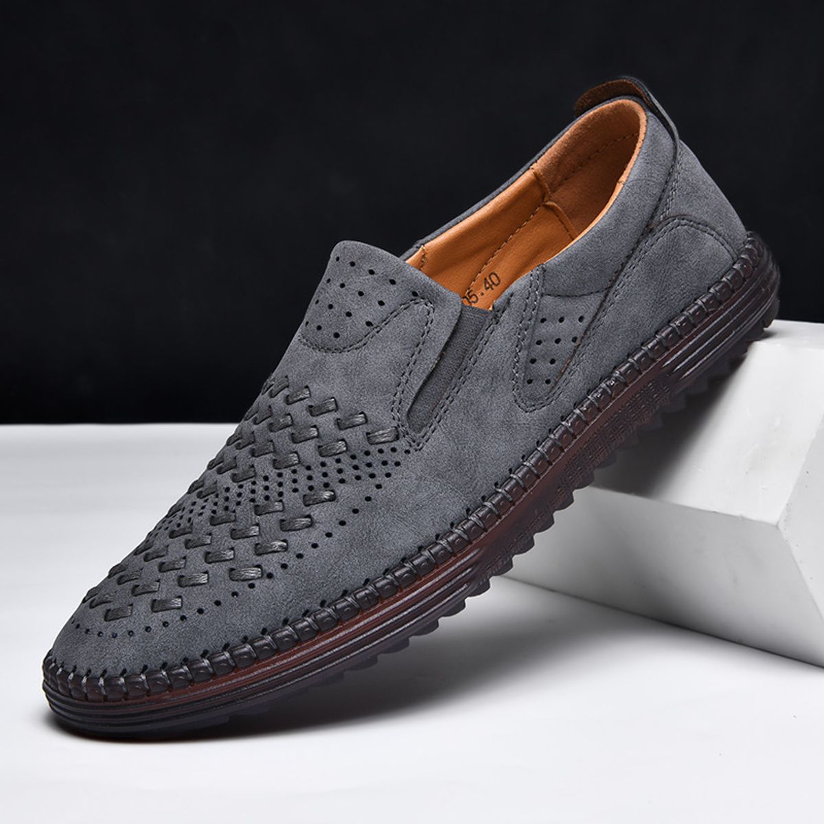 BLWOENS - Zapatos Hombre - Gris