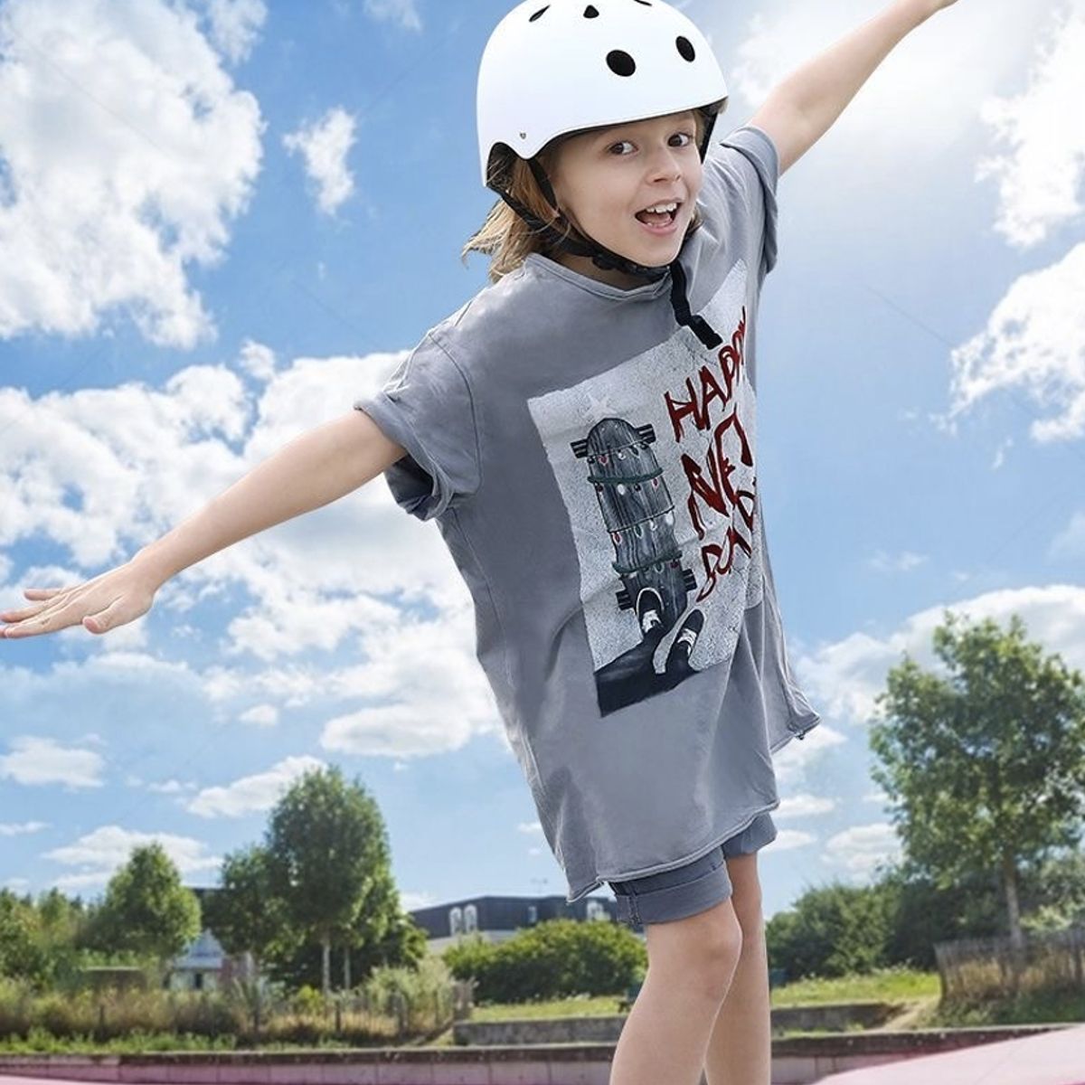 LUBABYCAS - Skate Patineta De Madera Con Luces Freestyle Azul LuBabycas