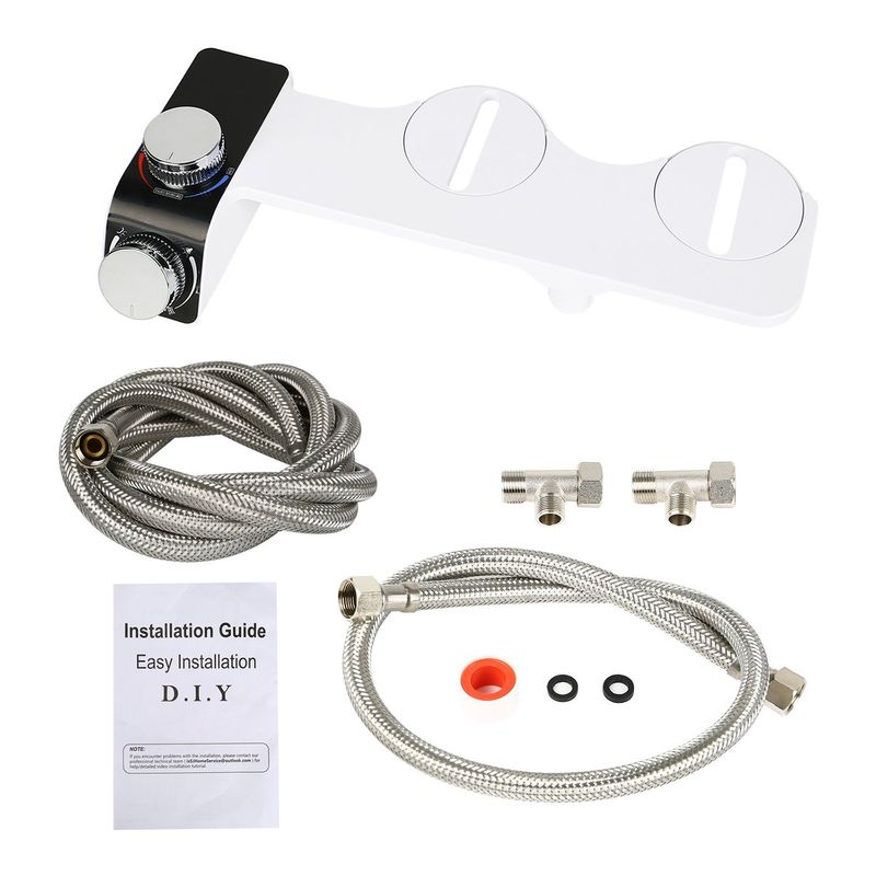 VERCI - Accesorio Para Bidé Doble Pulverización Caliente Y Fría