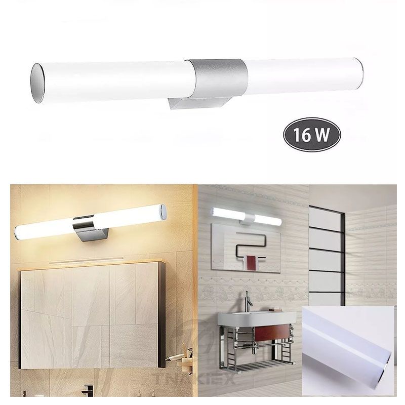 BITART - Aplique de Pared Baño Espejo 40cm 16W Led Contemporáneo