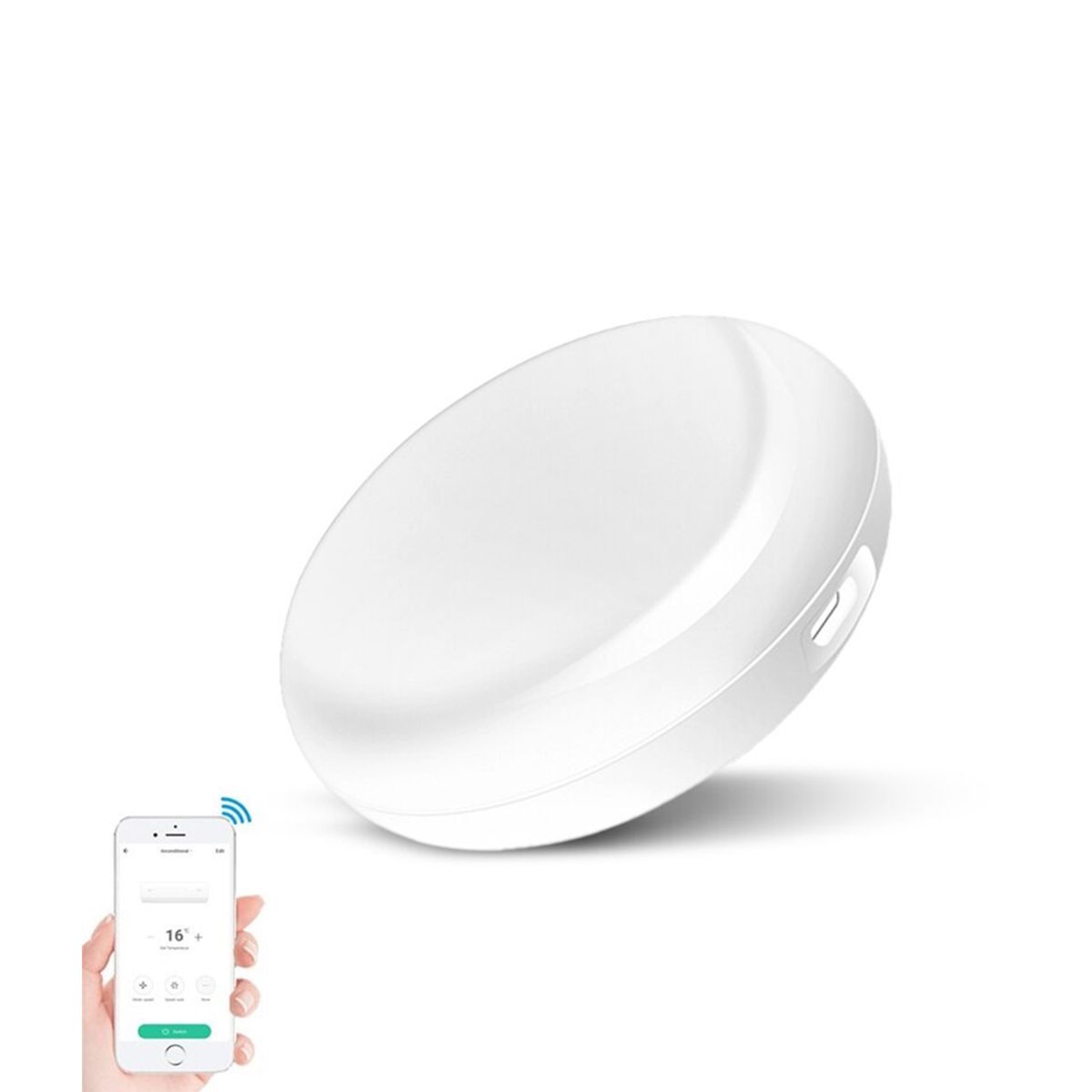 GENERICO - Control remoto Universal Tuya Smartlife blanco redondo