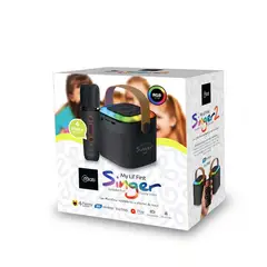 MLAB - PARLANTE KARAOKE MY LIL FIRSTSINGER CON LUZ RGB 1MICROFONO INALAMBRICO