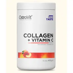 OSTROVIT - COLLAGEN + VITAMINA C PEACH 400GR 40 SERVICIOS -