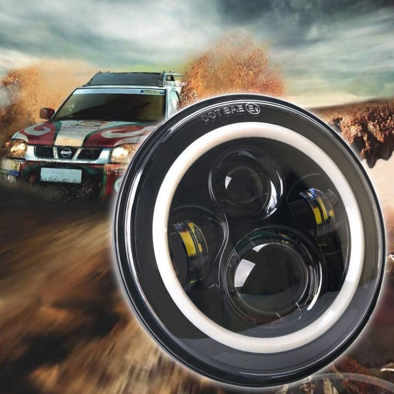 GENERICO - Foco De 7 Pulgadas Auto Camioneta Furgón Camión angel eyes…