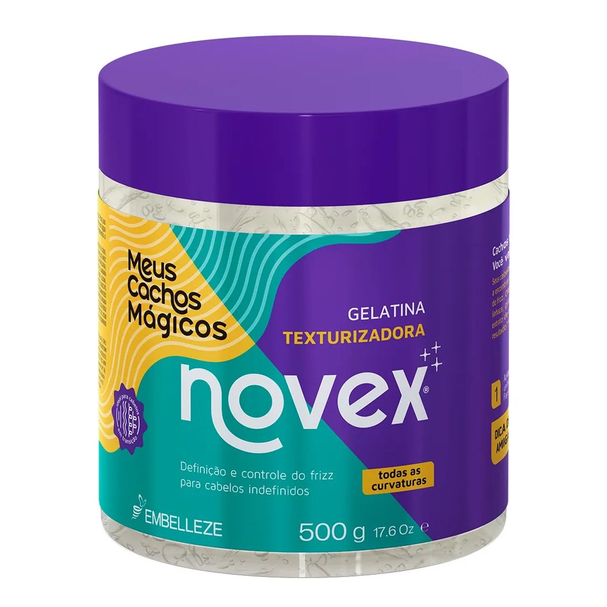 NOVEX - GEL TEXTURIZADA MEUS CACHOS 500G NOVEX