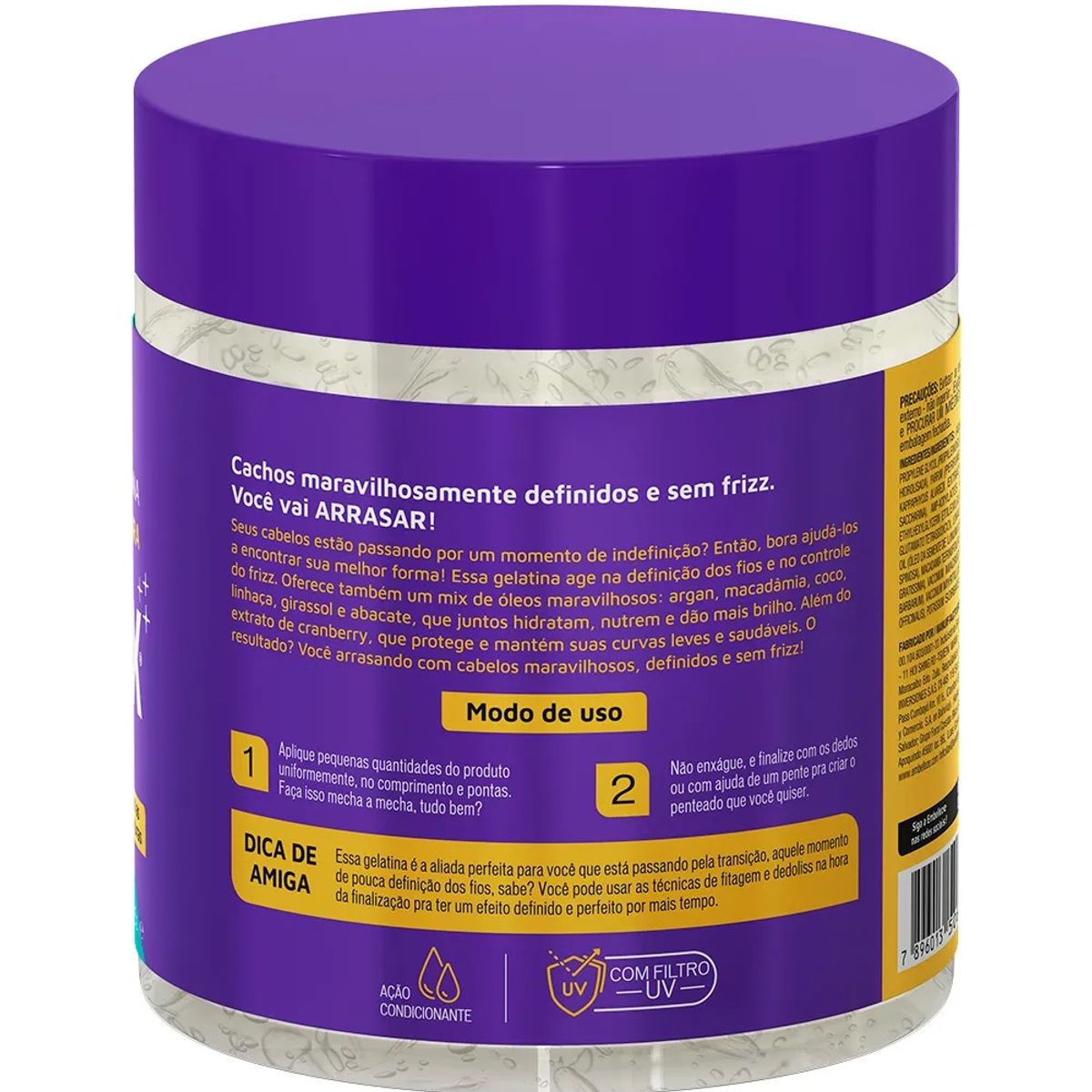 NOVEX - GEL TEXTURIZADA MEUS CACHOS 500G NOVEX