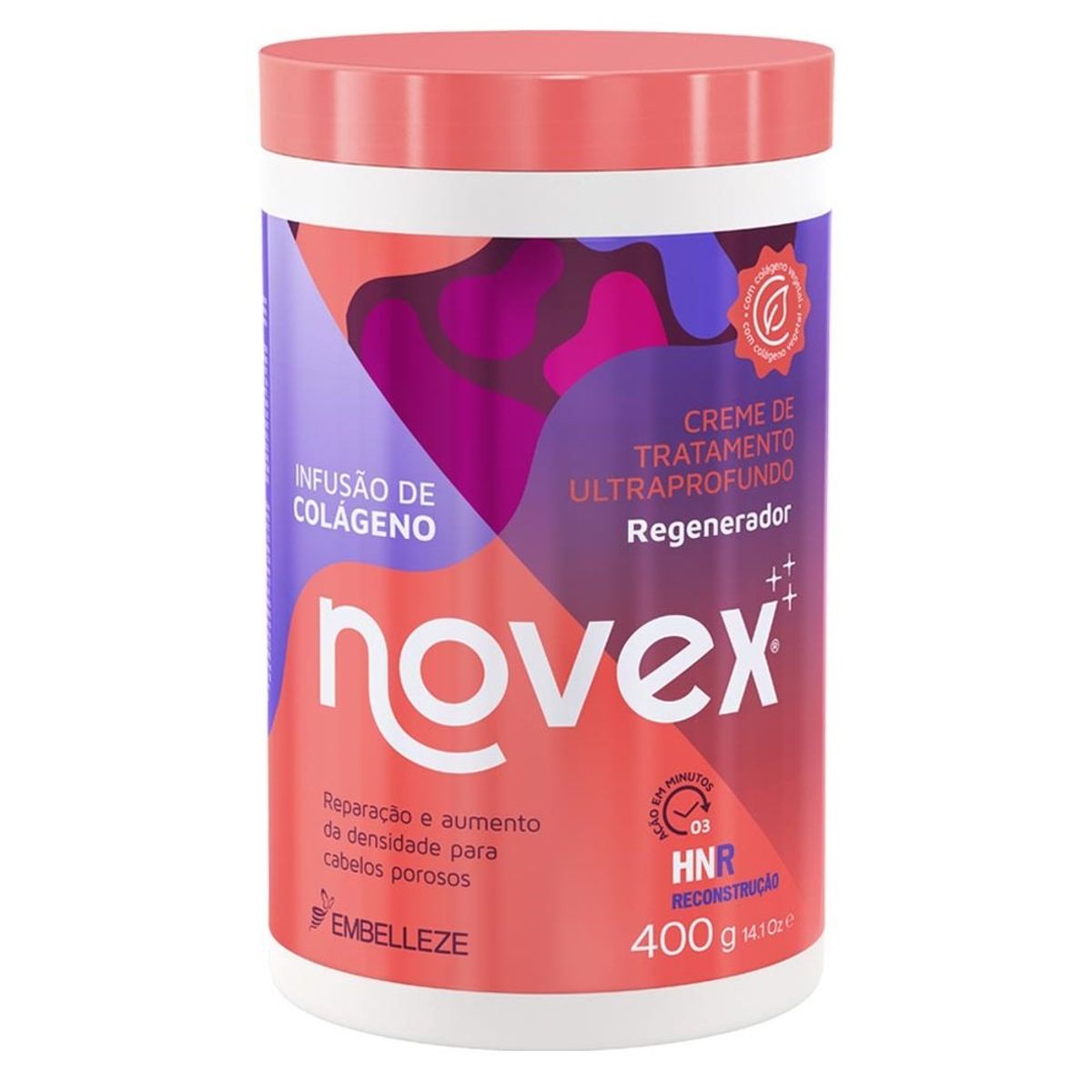 NOVEX - CREMA TRATAMIENTO INFUSION COLAGENO 400G NOVEX.-