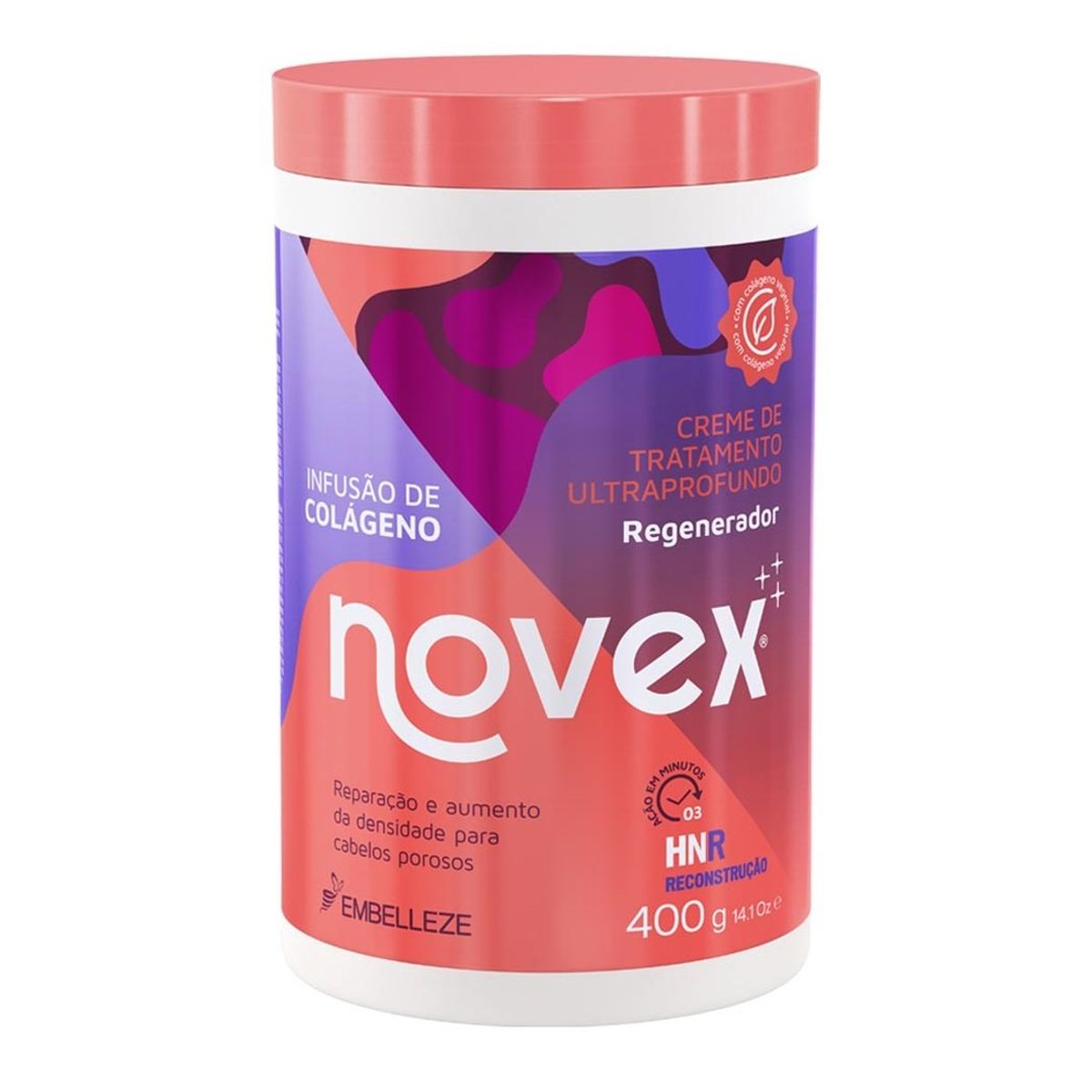 NOVEX - CREMA TRATAMIENTO INFUSION COLAGENO 400G NOVEX.-