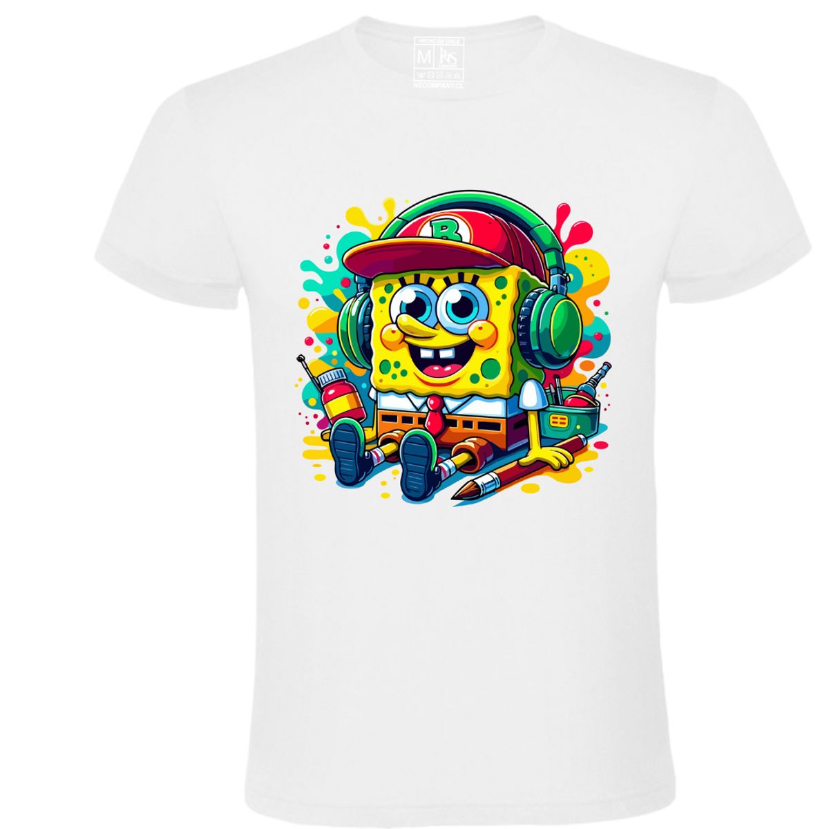 GENERICO - Polera Con Estampado - Bob Esponja