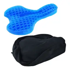 GENERICO - 2x Funda Para Asiento De Bicicleta Con Cojin De Silicona