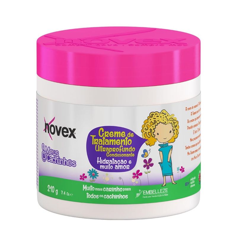 NOVEX - CREMA TRATAMIENTO MEUS CACHINOS 210G NOVEX.-