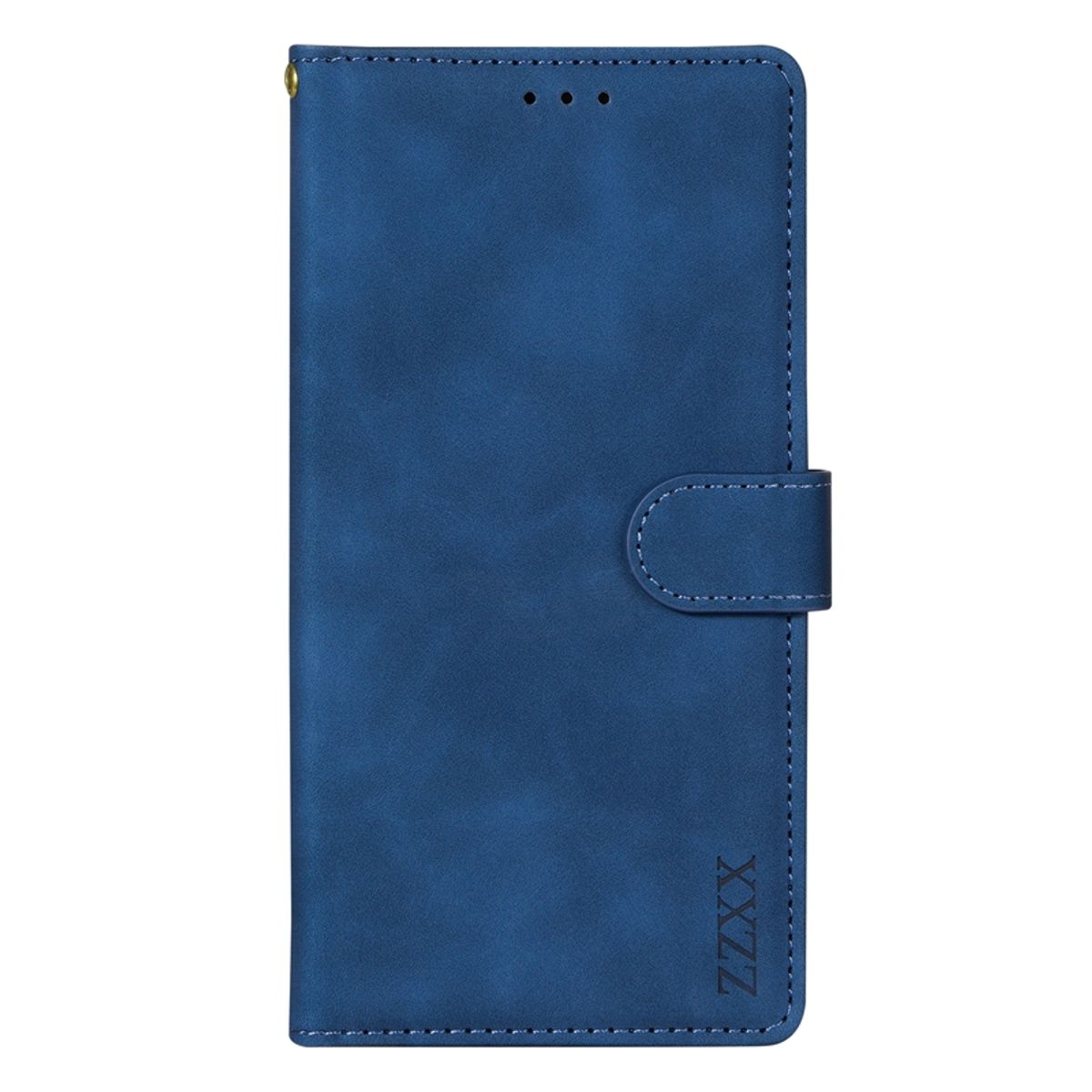 GENERICO - Carcasa Flip Cover compatible con Samsung Galaxy S24 Azul Marino