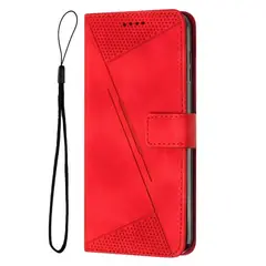 GENERICO - Carcasa Flip Cover compatible con Samsung Galaxy S24 Rojo