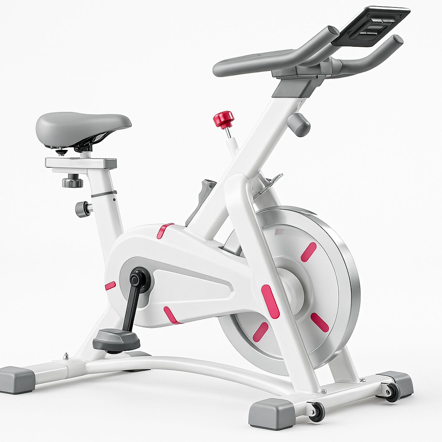 EASY FIT Bicicleta Ejercicio Grande Movimiento Fijo Giratoria