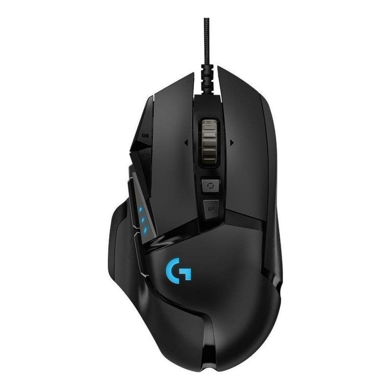 LOGITECH - 910-005550 Mouse Gamer Alam Logitech G502 Hero - Negro