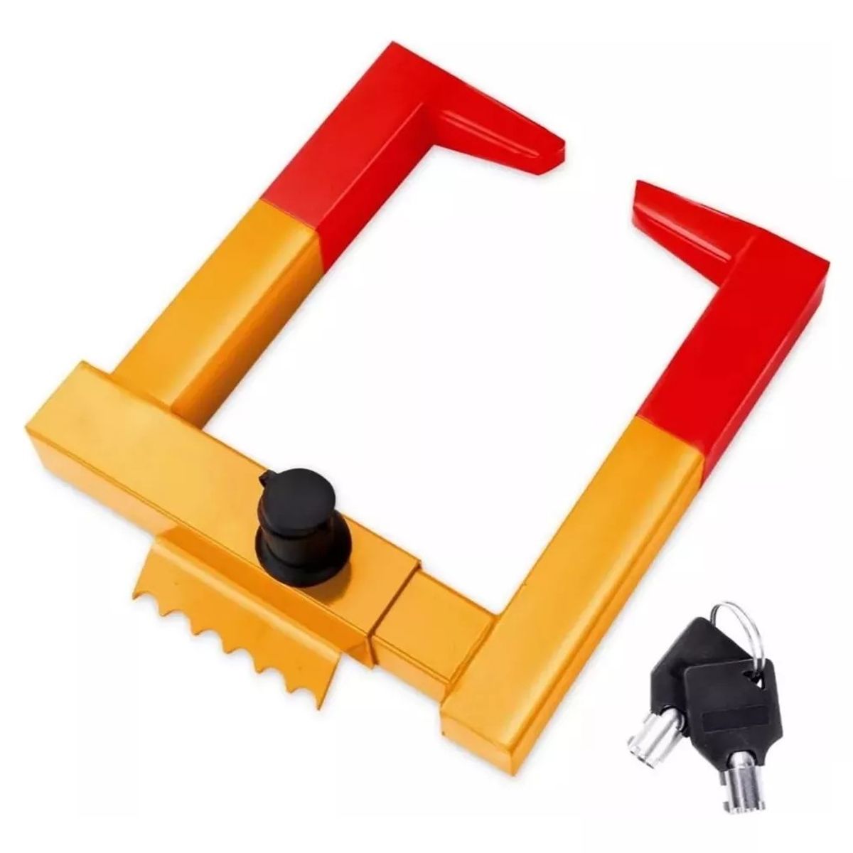 MUNDO MAGIA - Traba Rueda Pitbull Protección Seguridad De Bloqueo Rueda