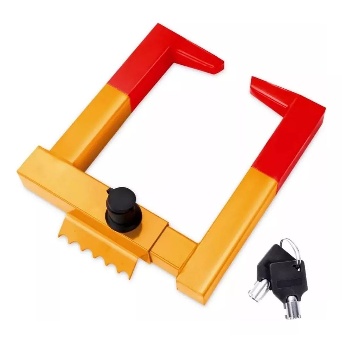 MUNDO MAGIA - Traba Rueda Pitbull Protección Seguridad De Bloqueo Rueda